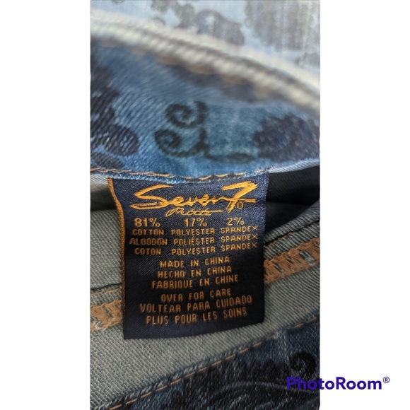 Seven7 Paisley Petite Leggings - Picture 6 of 7